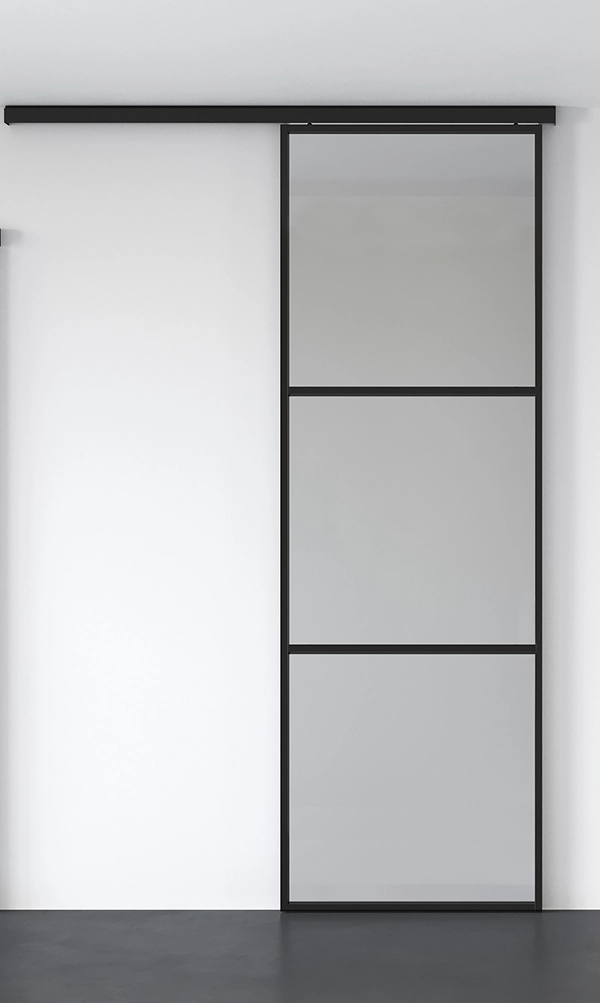 Ușă glisantă din sticlă Separex, model TRIO